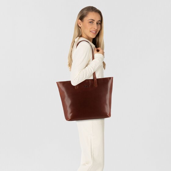 Greenburry Vintage Shopper Bag XXL Leather 47 cm Laptop compartment