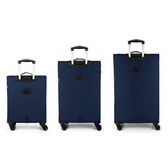 Gabol Zambia 4 wheels Suitcase set 3-piece with expansion pleat