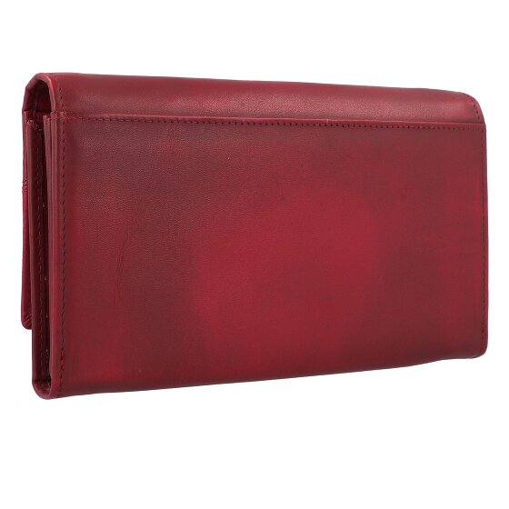 Greenburry Destressed Wallet RFID protection Leather 18.5 cm