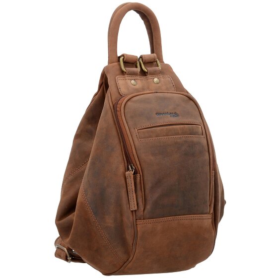 Greenland Nature Montenegro City backpack leather 34 cm Greenland Nature Montenegro City backpack leather 34 cm