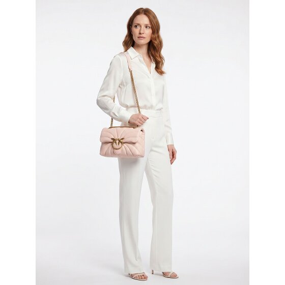 PINKO Love Puff Shoulder Bag Genuine Leather 23 cm