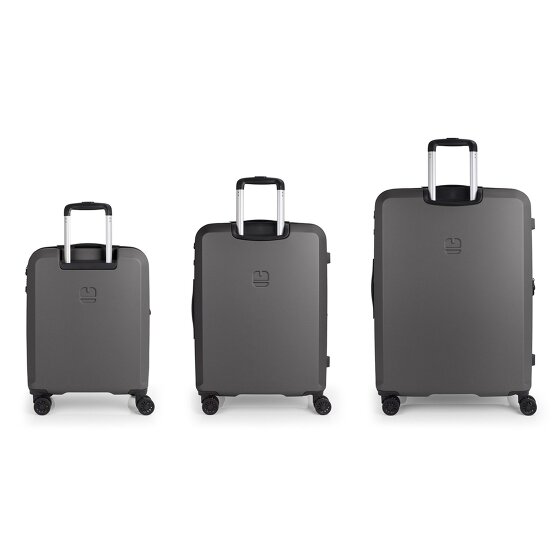 Gabol Montreal 4 wheels Suitcase set 3-piece with expansion pleat