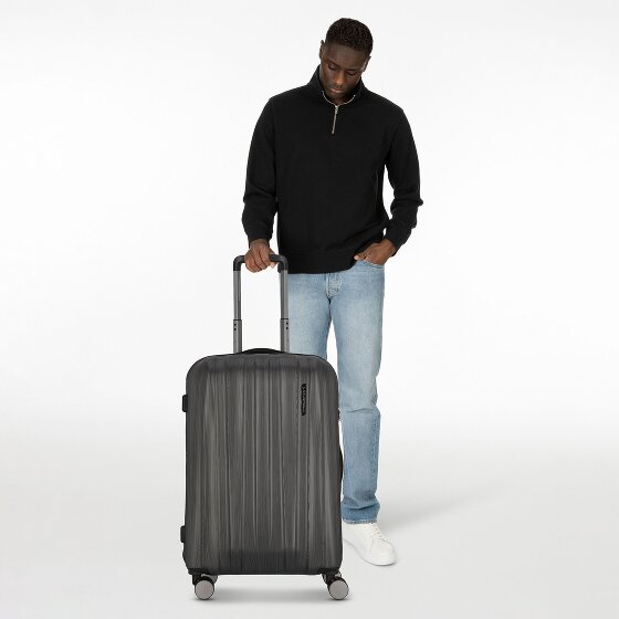 Polestream Moonrock 4 wheels Trolley M 69 cm with expansion pleat