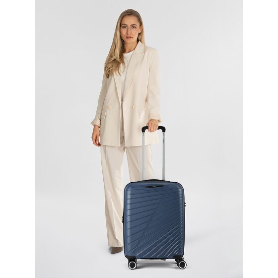 Benzi 5808 4 wheels Cabin trolley 55 cm with expansion pleat