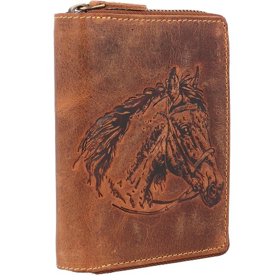 Greenburry Vintage zodiac wallet leather 10 cm
