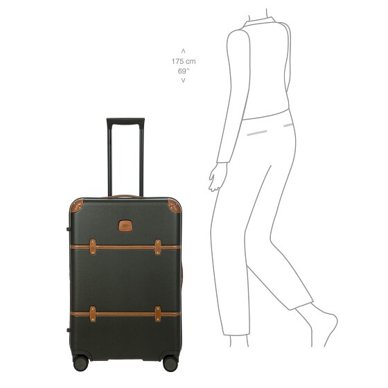 Bric's Bellagio 4 wheels Trolley 70.5 cm with expansion pleat