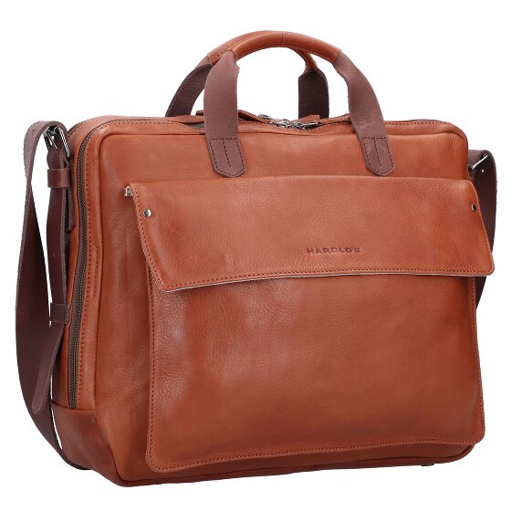 Harold's Ivy Lane Briefcase Genuine Leather 40 cm Laptop compartment