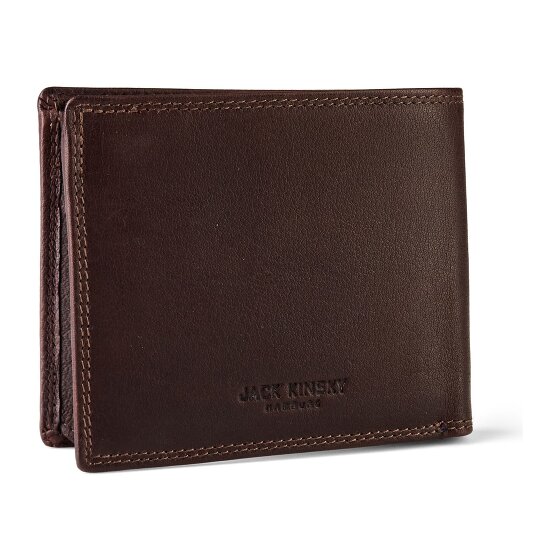 Jack Kinsky Porto 101 Wallet RFID protection Genuine Leather 12.5 cm