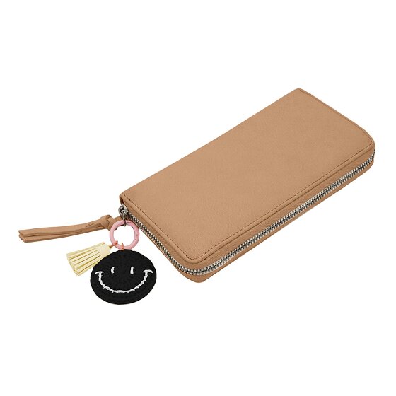 FredsBruder Take A Smile Wallet Leather 19 cm FredsBruder Take A Smile Wallet Leather 19 cm