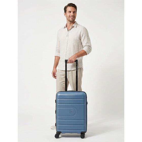 Redolz Essentials 11 4 wheels Cabin suitcase 55 cm Expandable