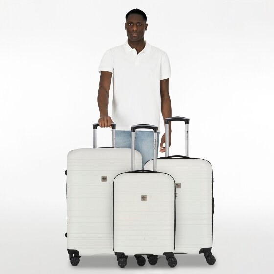 Check.In Paradise 4 wheels Suitcase set 3-piece