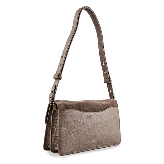 Coccinelle C-Me Shoulder Bag Genuine Leather 26 cm