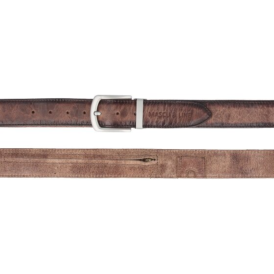 Greenland Nature Mascu & Line Belt Leather Greenland Nature Mascu & Line Belt Leather