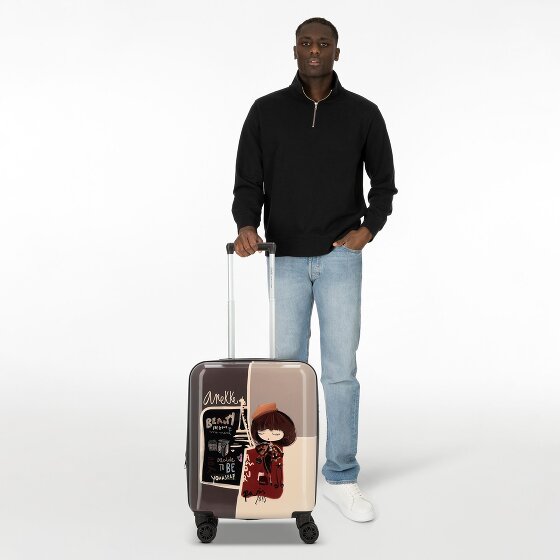 Anekke Viaje 4 wheels Cabin trolley 55 cm with expansion pleat
