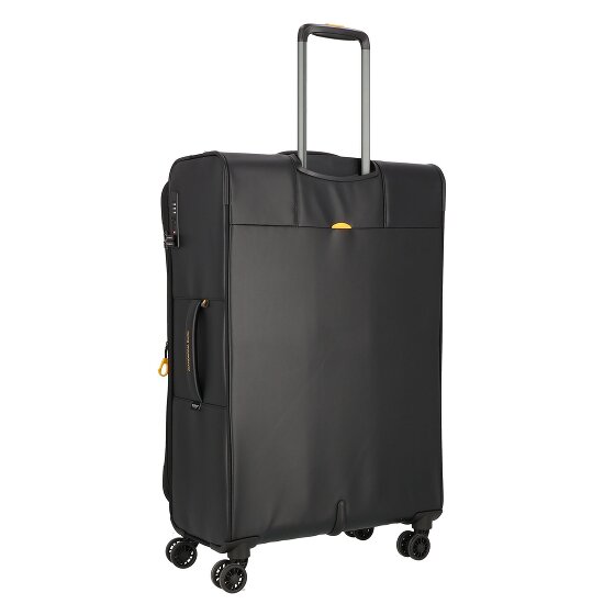 Mandarina Duck Eco Coated 4 wheels Trolley L 78 cm with expansion pleat