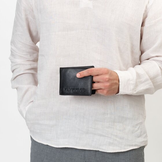 Farmhood Memphis Wallet RFID protection Genuine Leather 12.5 cm