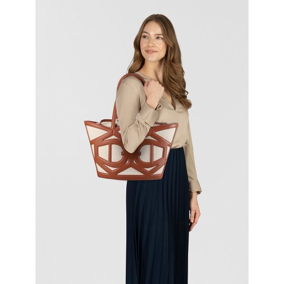 Aigner Azzu Shopper Bag Leather 47 cm