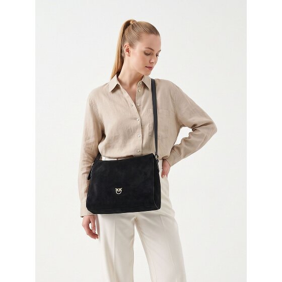 PINKO Leaf Handbag Genuine Leather 31.5 cm