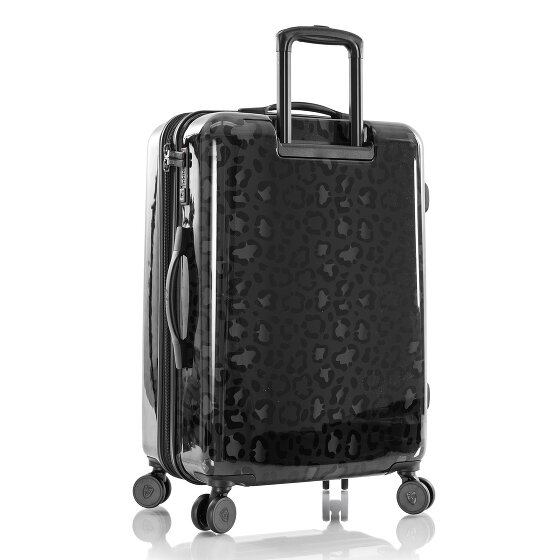 Heys Black Camo 4 wheels Suitcase set 3-piece with expansion pleat