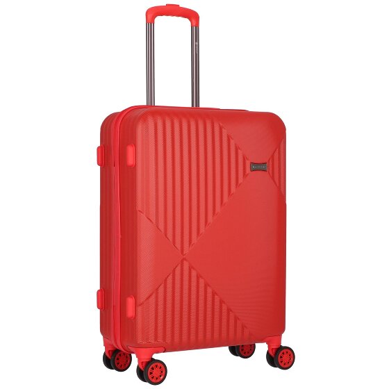 Check.In Liverpool 4 Roll Suitcase Set 3pcs.