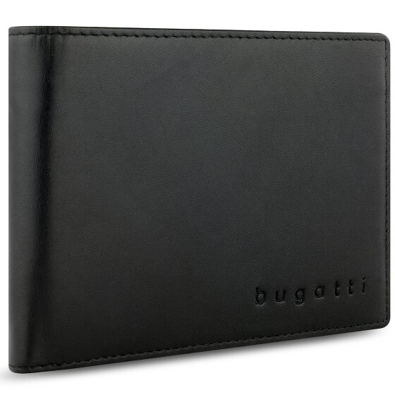 Bugatti Super Slim Wallet RFID protection Leather 12 cm