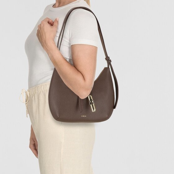 Furla Goccia Shoulder Bag Leather 22 cm