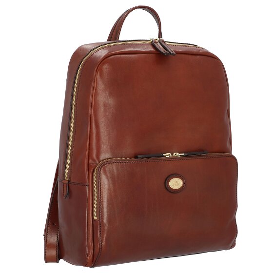 The Bridge Firenze backpack leather 39 cm laptop compartment