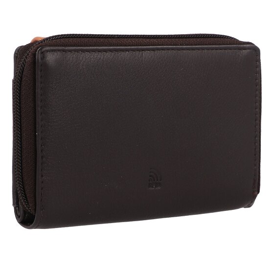 Greenburry Nappa Wallet RFID protection Leather 14 cm