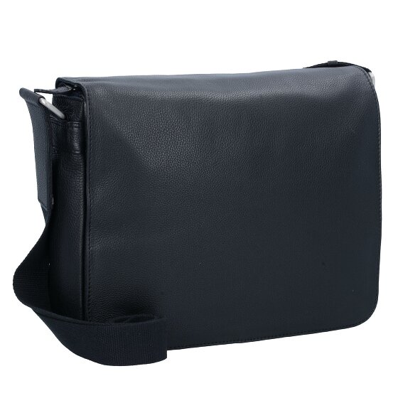 Leonhard Heyden Berlin Messenger shoulder bag leather 32 cm laptop compartment