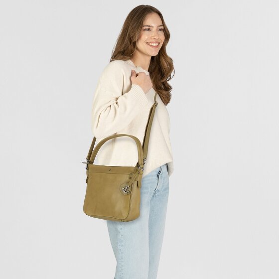 Harbour 2nd Soft Weaving Shoulder Bag Leather 24 cm