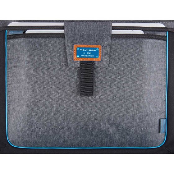 Piquadro Blue Square Briefcase III leather 39 cm laptop compartment