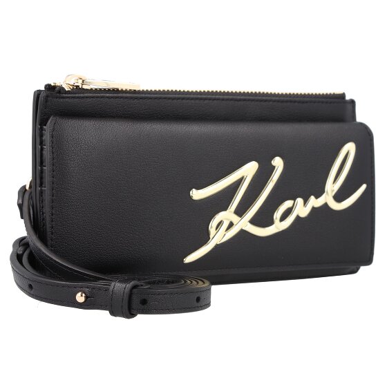 Karl Lagerfeld Signature 2.0 Clutch bag Leather 20 cm