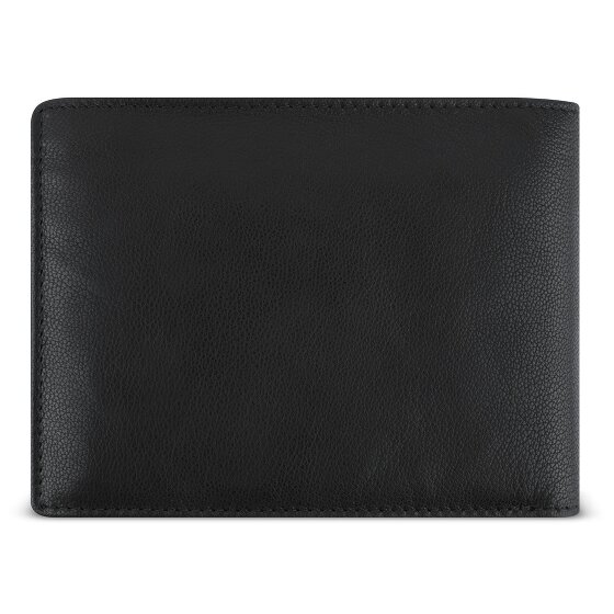 Bugatti Black Magic Wallet RFID protection Leather 12 cm
