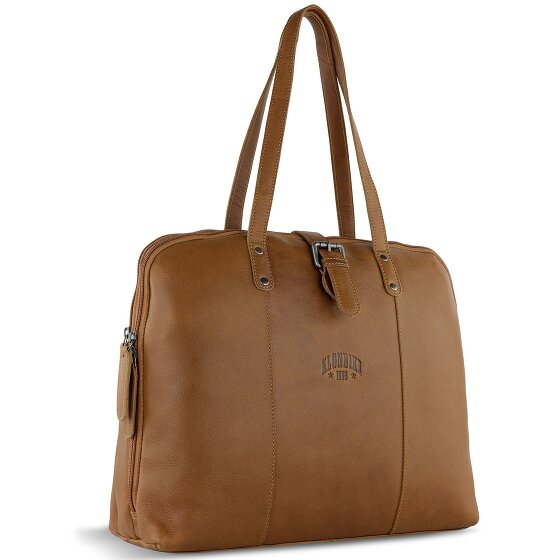 Klondike 1896 Gold Charles Briefcase Leather 37 cm Laptop compartment