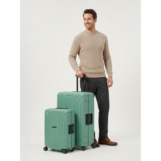 Redolz Essentials 15 4-wheel 15 suitcase set 2 pcs. with three-point closure