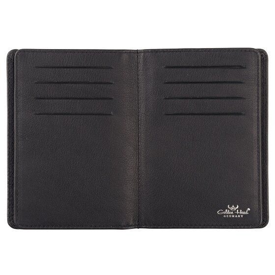 Golden Head Polo ID card case RFID leather 9 cm