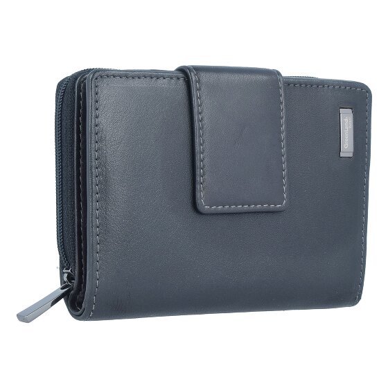 Greenland Nature Black Nappa wallet RFID leather 9.5 cm