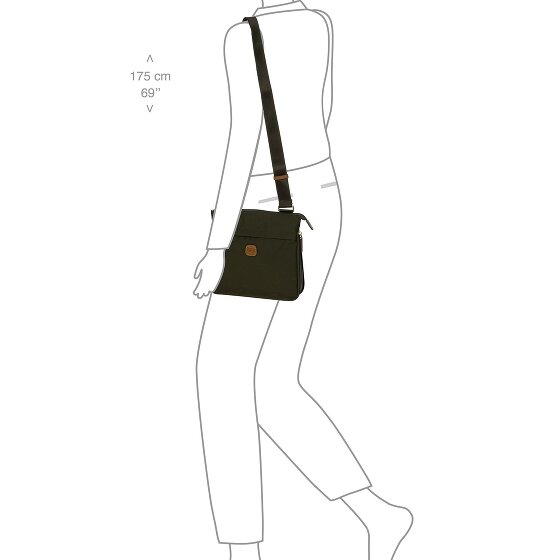 Bric's X-Collection Shoulder bag 26 cm with expansion pleat