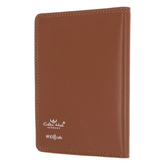 Golden Head Polo ID card case RFID leather 9 cm