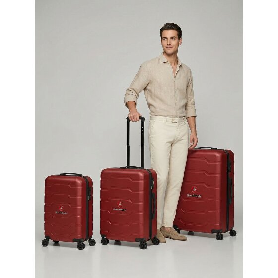 Tonino Lamborghini Bologna 4 wheels Suitcase set 3-piece