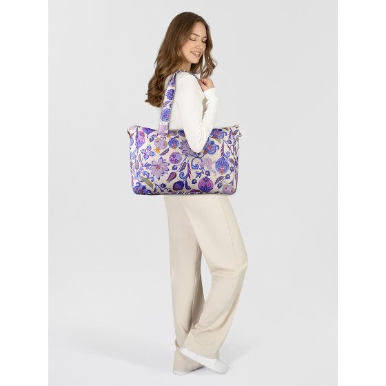 Oilily Sapphire Chintz Shopper Bag 46 cm