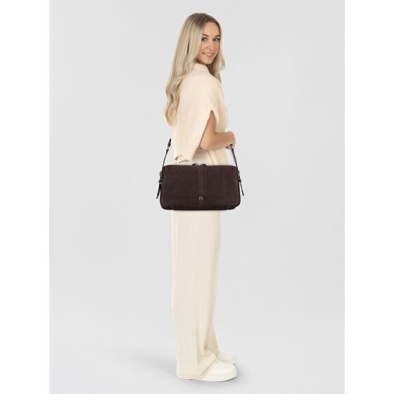 PINKO 24 Classic Shoulder Bag Genuine Leather 34 cm