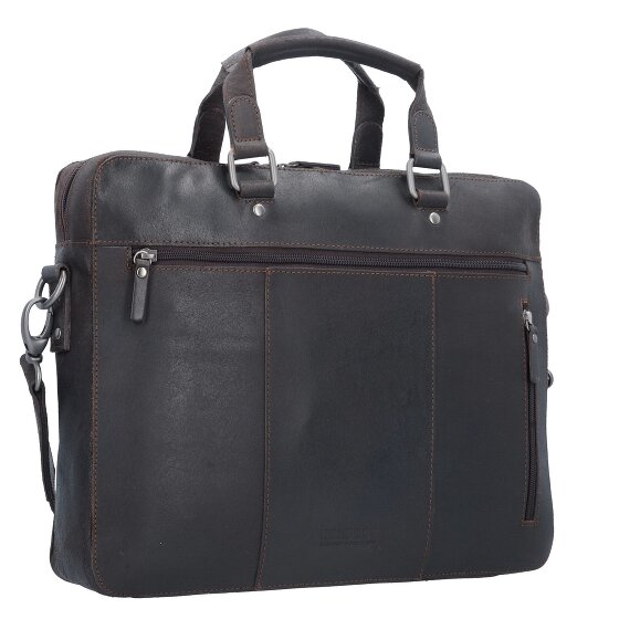 Leonhard Heyden Dakota briefcase leather 37 cm