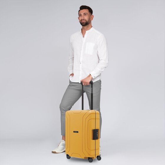 Redolz Essentials 15 4-roll cabin trolley 55 cm with three-point closure