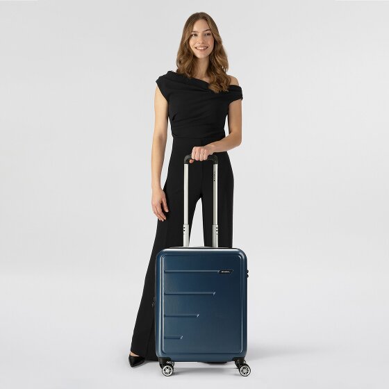 Gabol Future Plus 4 wheels Cabin trolley 55 cm with expansion pleat