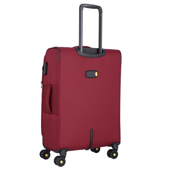 d&n Travel Line 9704 4 wheels Suitcase set 3-piece with expansion pleat