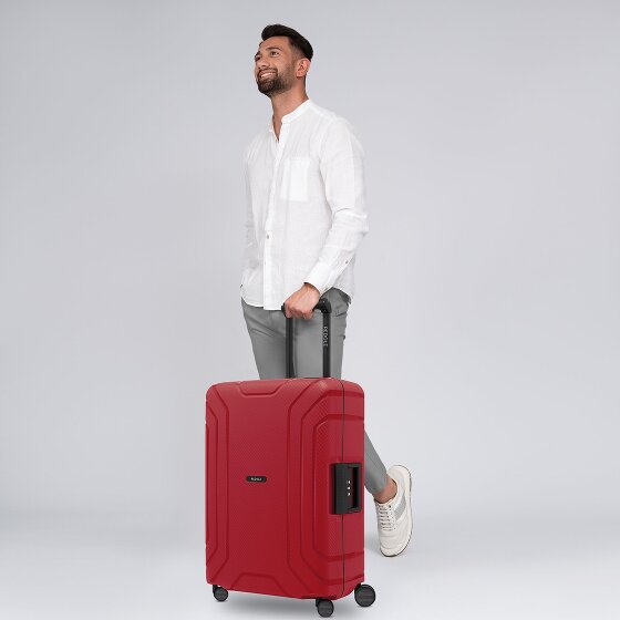 Redolz Essentials 15 4-wheel trolley 65 cm with three-point closure