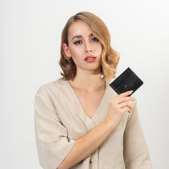 Farmhood Memphis Credit card case RFID protection Leather 10 cm