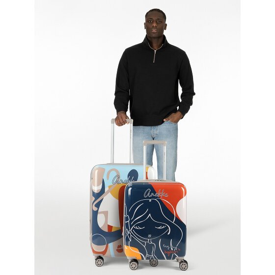 Anekke Eikon 4 wheels Suitcase set 2-piece with expansion pleat