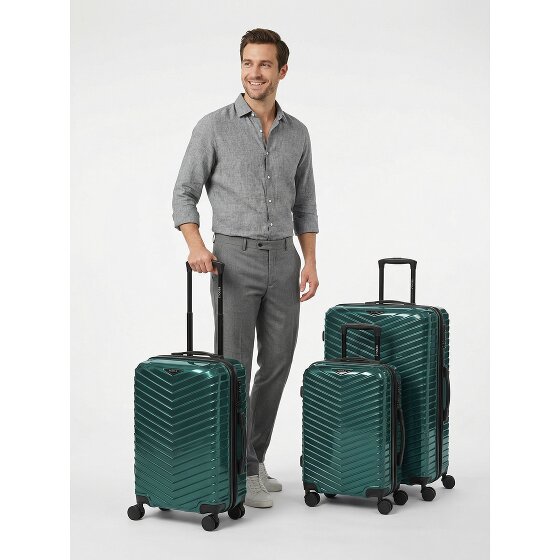Redolz Essentials 18 2.0 4 wheels Suitcase set 3-piece Expandable